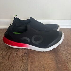 OOFOS Oomg Sport Men Low Mesh Slip Sz 14